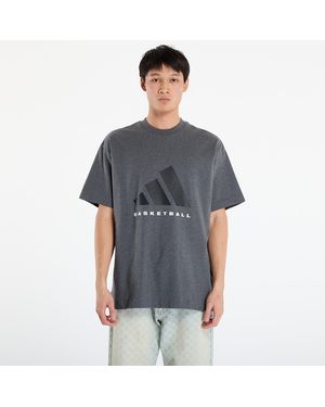 adidas Originals T-Shirt Adidas Basketball T-Shirt - Gray