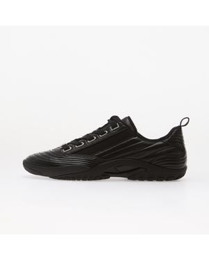 Lanvin Sneakers New Soccer Lace Up Leather Eur - Black