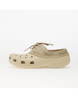 Crocs™ Shoes Classic Boat Shoe Bone/ Moth - Natural