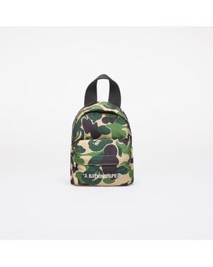 A Bathing Ape Tasche Abc Camo Mini Shoulder Daypack - Grün