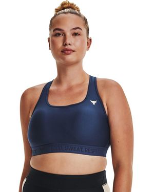 Under Armour Prjct Rock Bra - Blu
