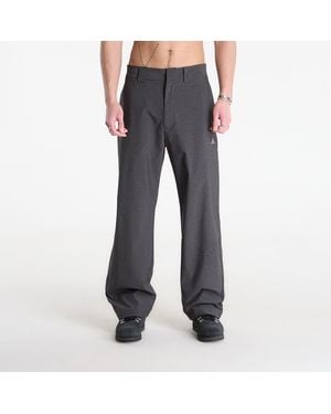 ROA Pants Numb Pinstriped Packable Pants - Gray
