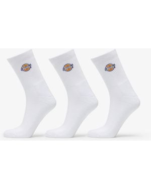 Dickies Valley Grove Socks 3-Pack - White