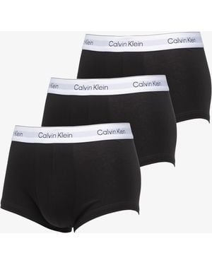 Calvin Klein Low Rise Trunk 3-Pack - Black