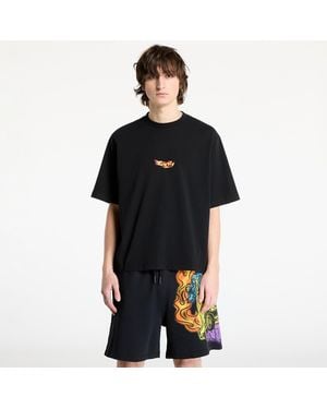 Marcelo Burlon T-Shirt County Flame Boxy T-Shirt - Schwarz