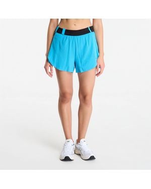 Asics X Distance Metarun Two Color Split Short - Blue