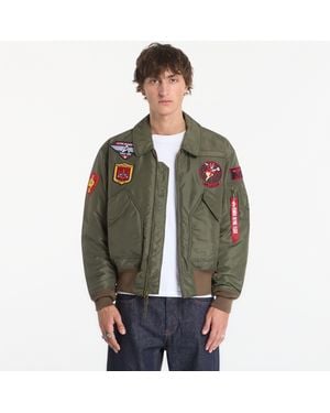 Alpha Industries Bomber Cwu-45/P Devils Brigade - Green