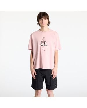 C.P. Company T-Shirt 1020 Jersey Logo T-Shirt - Red