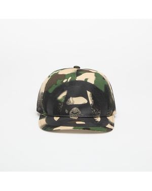 A Bathing Ape Map Camo Cap - Green