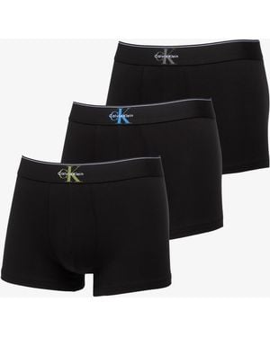 Calvin Klein Boxershorts Trunk 3-Pack - Zwart