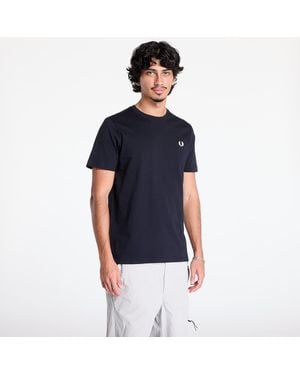 Fred Perry Maglietta Crew Neck T-Shirt - Blu