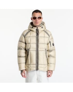 C.P. Company Jas D.D. Shell Hooded Puffer Jacket - Naturel