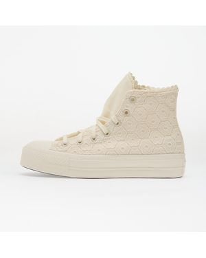 Converse Sneakers Chuck Taylor All Star Lift Egret/ Egret/ Vintage - Natural
