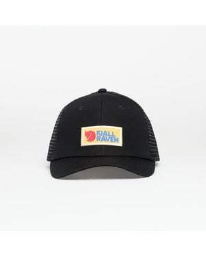Fjallraven Mütze Vardag Långtradarkeps Cap - Schwarz