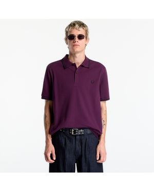 Fred Perry T-Shirt Twin Tipped Shirt Plum - Lila