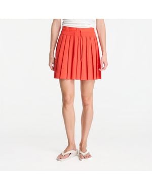 Nike Rok Sportswear Mid-Rise Pleated Skirt Lt Crimson/ Lt Crimson - Rood