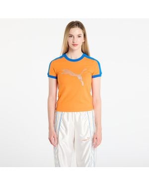 PUMA T-Shirt X Fenty T7 Slim Tee - Orange