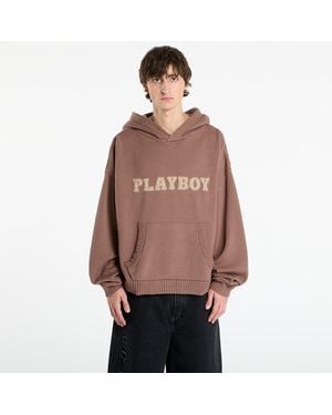 FTSHP Sweater Playboy X Sweater Hoodie - Brown