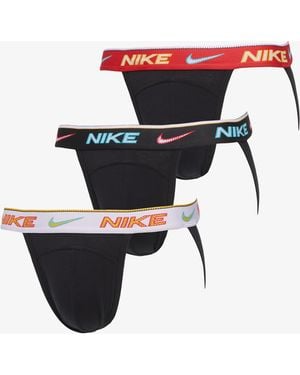 Nike Scivooso Essentia Cotton Stretch Jockstrap Back - Rosso
