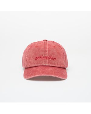 Dickies Casquette middlefield wash dad cap universal - Rouge
