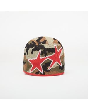 Twojeys Mütze Reversible Icon Beanie Camo - Rot
