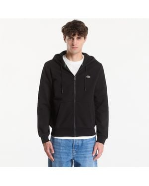 Lacoste Sweatshirt Zipped Hoodie - Zwart