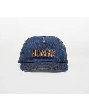 Pleasures Zig Zag Denim Cap - Blue