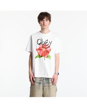 Obey Magietta Obey Watercoor Poppy - Bianco