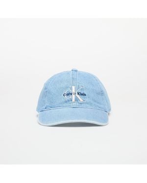 Calvin Klein Jeans Monologo Embroidery Cap - Blue
