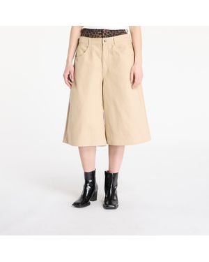 adidas Originals Shorts Adidas Firebird Utility Jorts Stone Khaki/ Signal - Natural