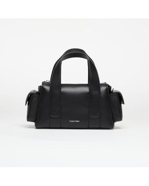 Calvin Klein Tasche Webbing Strap Pocket Crossover - Schwarz