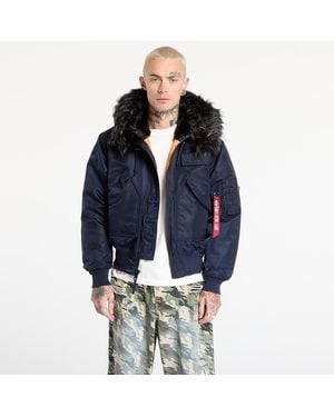 Alpha Industries Jacket 45/P Hooded Custom - Blue
