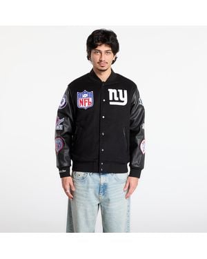 Mitchell & Ness Jacke Nfl Blackout Collection Varsity Jacket New York Giants - Schwarz