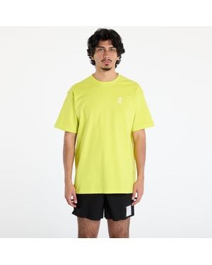On Shoes Maglietta Club T-Shirt - Giallo