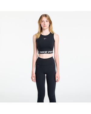 Nike Tank Top Pro Dri-Fit Cropped Tank Top - Schwarz