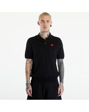 COMME DES GARÇONS PLAY T-Shirt Emblem Sweater - Schwarz