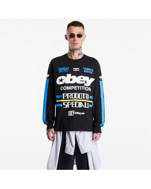 Obey T-Shirt Obey Competition - Blauw