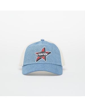 Vans Cap Marked Jockey Trucker Stone Wash - Blue