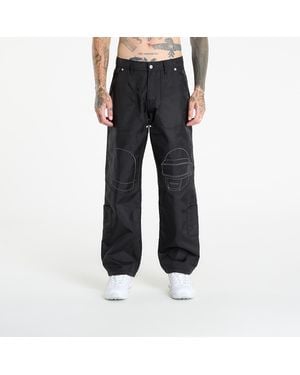 Pleasures Pantaloni Daft Club Helmets Nylon Work Pants - Nero