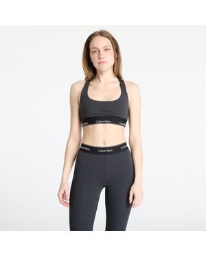 Calvin Klein Sport Modern Sport Medium Support Bra - Schwarz