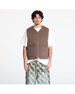 FTSHP Lining Quilted Vest - Brown