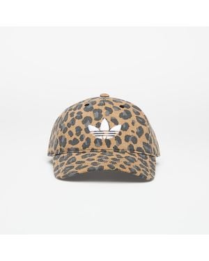 adidas Originals Adidas Leopard Print Baseball Cap Strata - Multicolore
