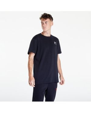 Under Armour T-Shirt Logo Emb Heavyweight Ss - Blue