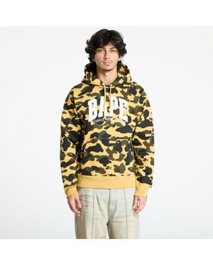 A Bathing Ape Sweatshirt 1St Camo Bape Pullover Hoodie - Mettallic