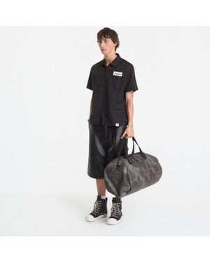 Neighborhood Camicia Cassic Work Shirt Ss-1 Back - Nero