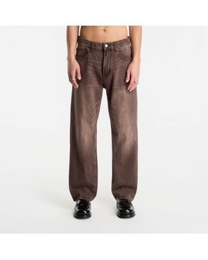 Obey Jeans Obey Nelson Straight Leg Denim - Marrone