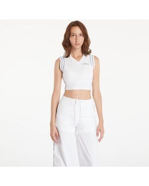 Converse Top X Feng Chen Wang Polo Top/ Arctic Ice - White