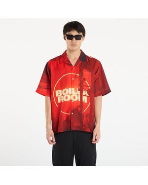 Pleasures Shirt X Boiler Room Venue Button Up - Red