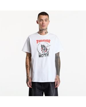 Thrasher T-Shirt Outlaw T-Shirt - White