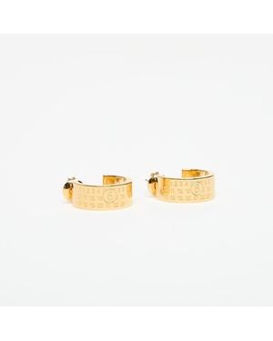 MM6 by Maison Martin Margiela Avp Earrings - Metallizzato